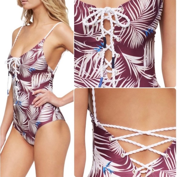NWT Tavik Monahan One Piece Swimsuit, Size L - Picture 2 of 8